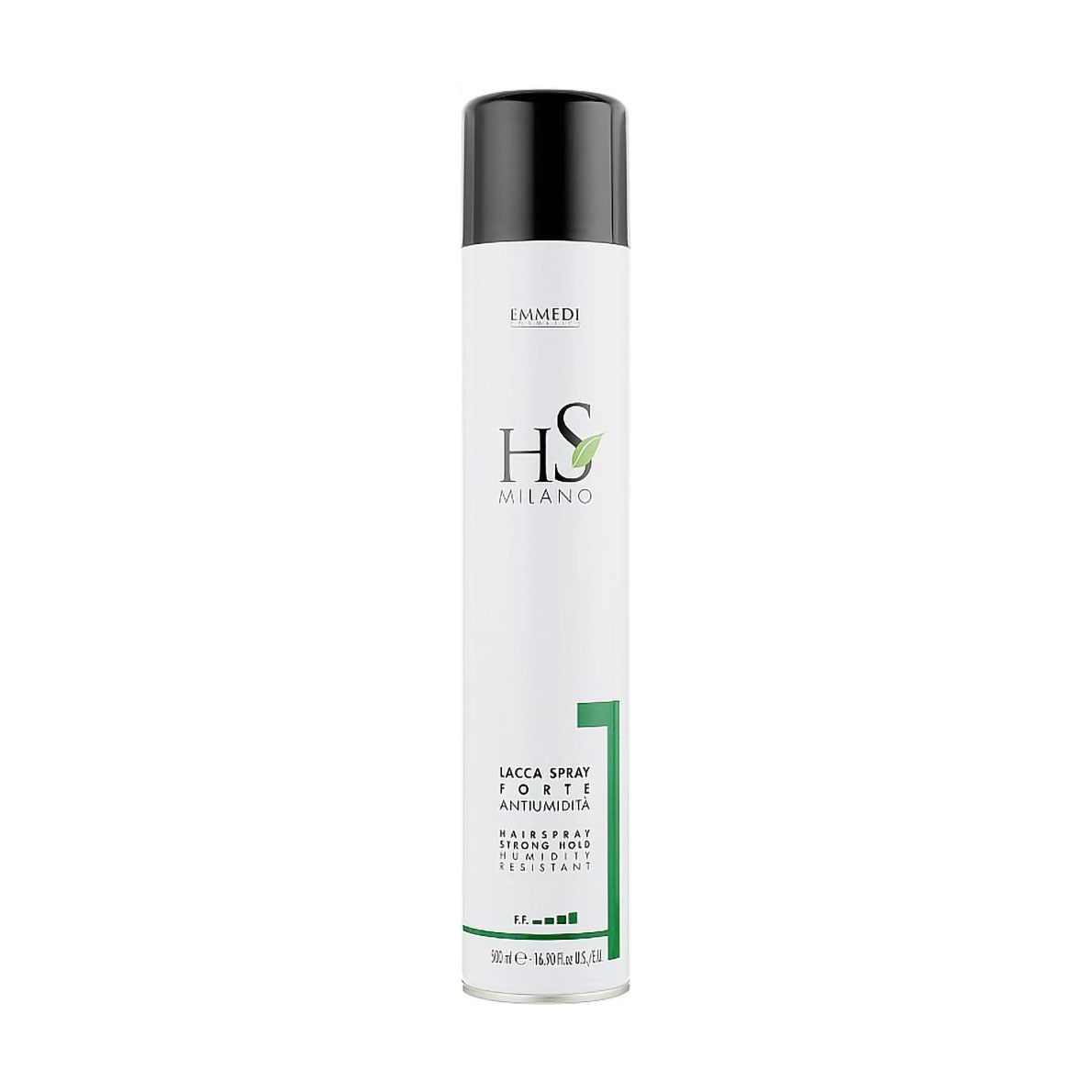 Лак для волосся HS Milano 1 Hairspray Strong Hold сильної фіксації, 500 мл
